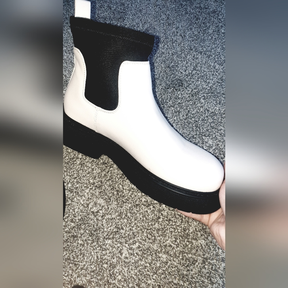 white ladies boots size 5 - Picture 3 of 3